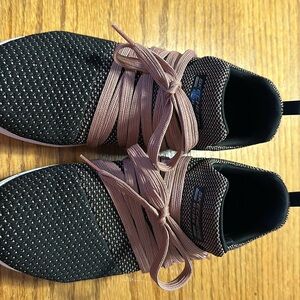 Skechers bobs rose gold sneakers size 8
